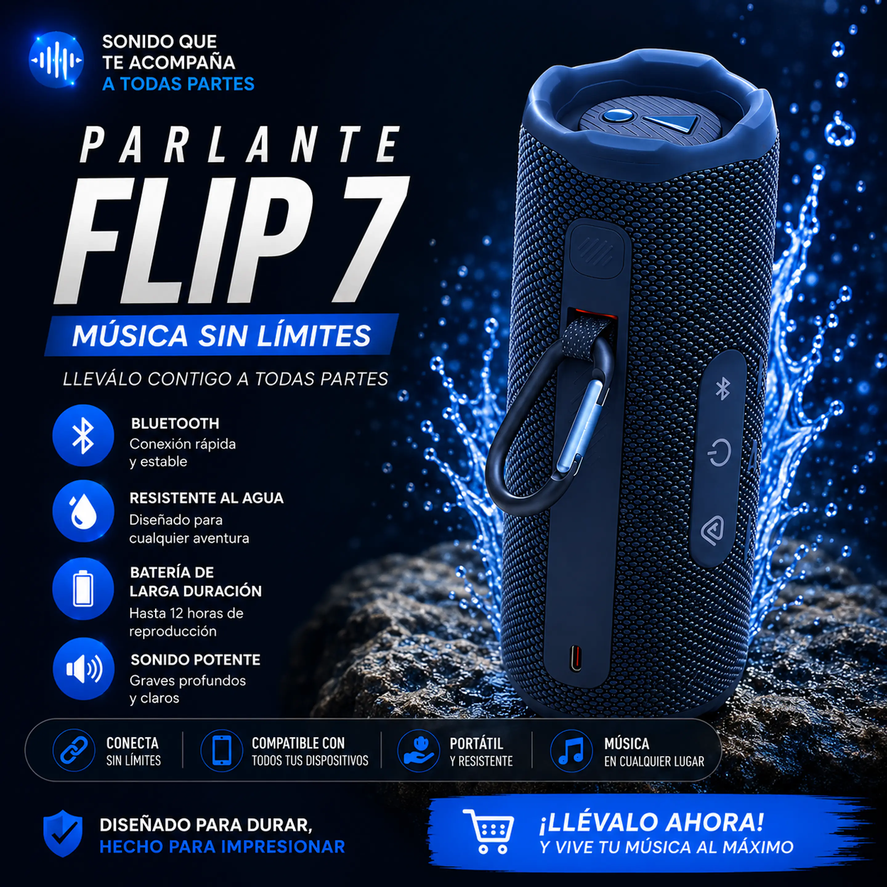Parlante Flip 7 2