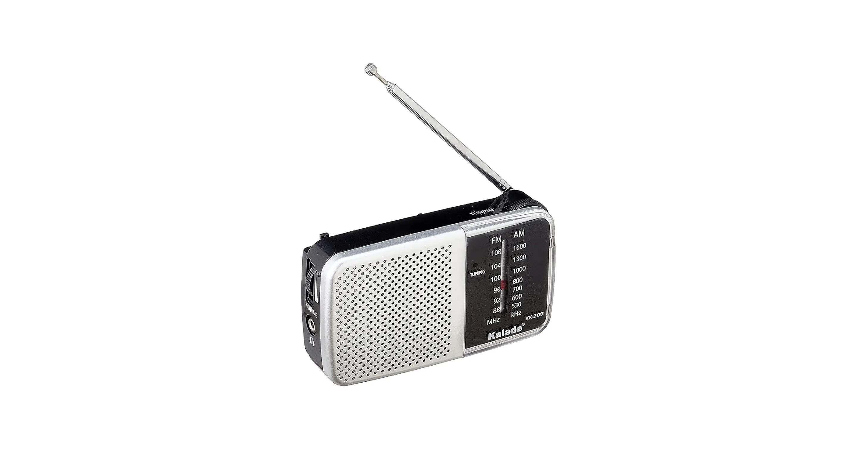 Radio Portatil Fm Am De Alta Sensibilidad A Pilas Aa 2