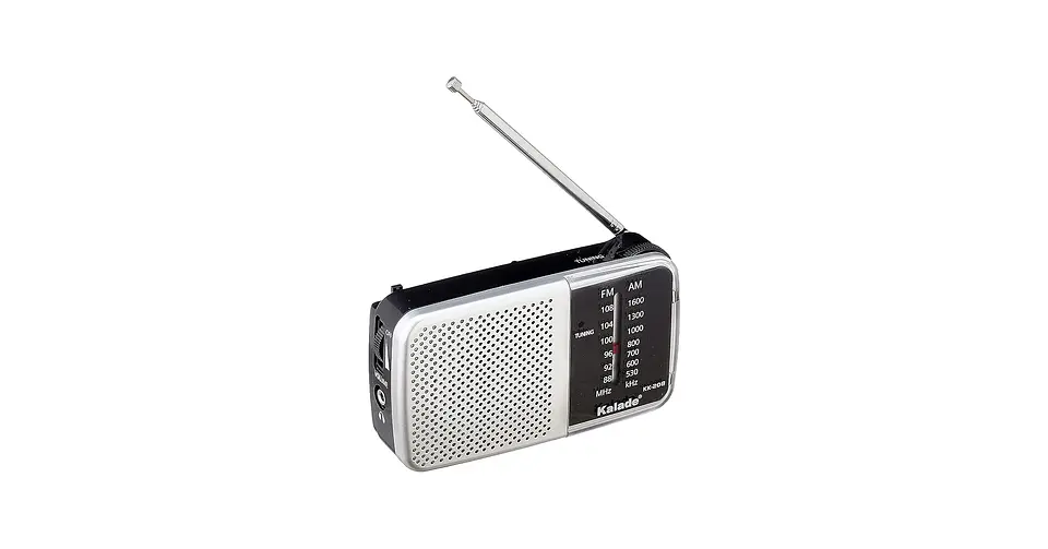 Radio Portatil Fm Am De Alta Sensibilidad A Pilas Aa 2