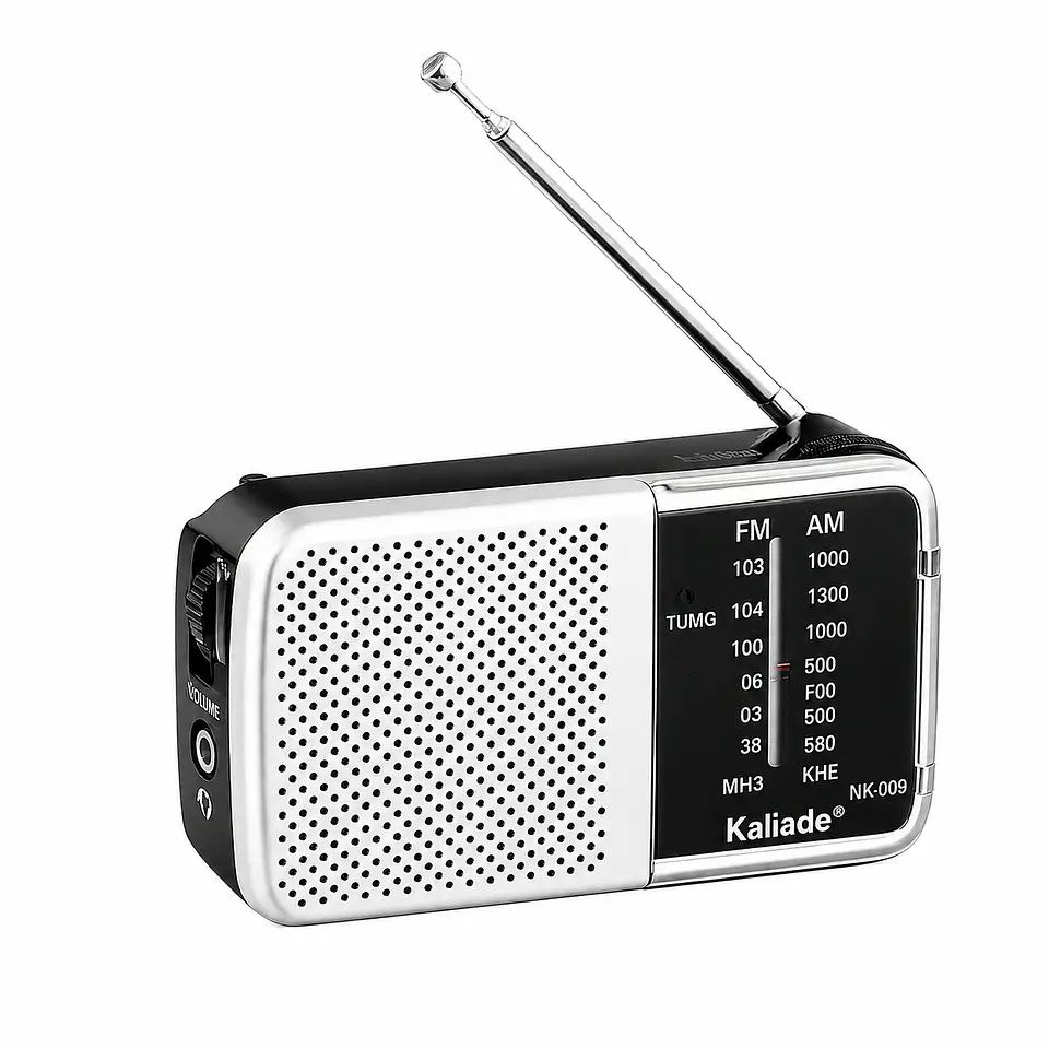 Radio Portatil Fm Am De Alta Sensibilidad A Pilas Aa 1