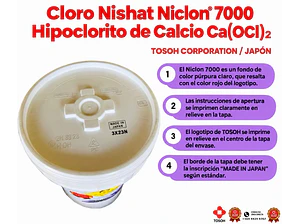 CLORO NISHAT NICLON 7000 - JAPONES