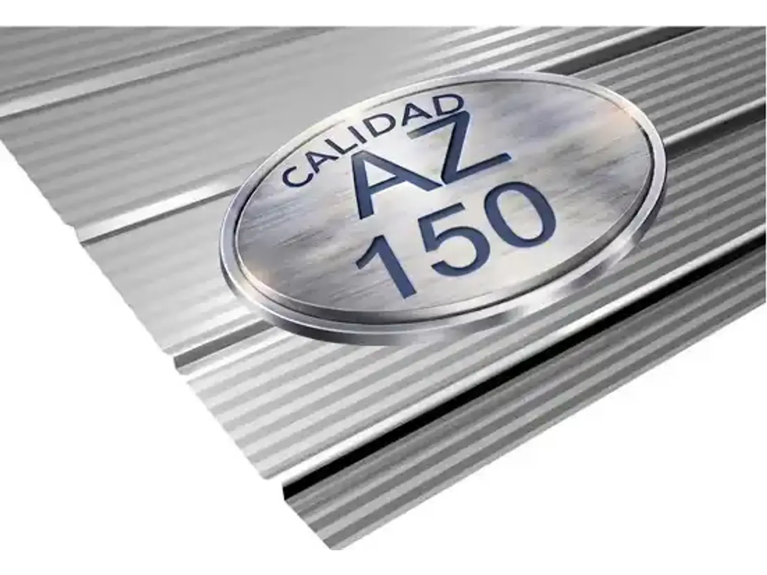 Plancha de Zinc Perfil 5V Espesor 0,35mm Largo 3000mm 1