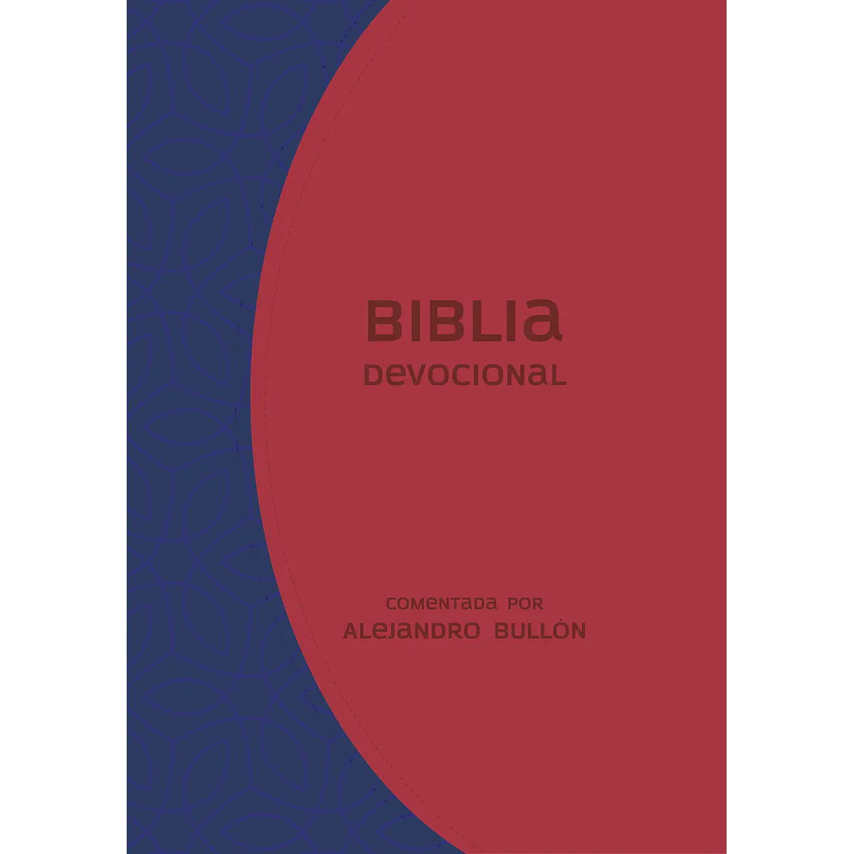 Biblia devocional (comentarios A. Bullón) - Azul grate - EXT