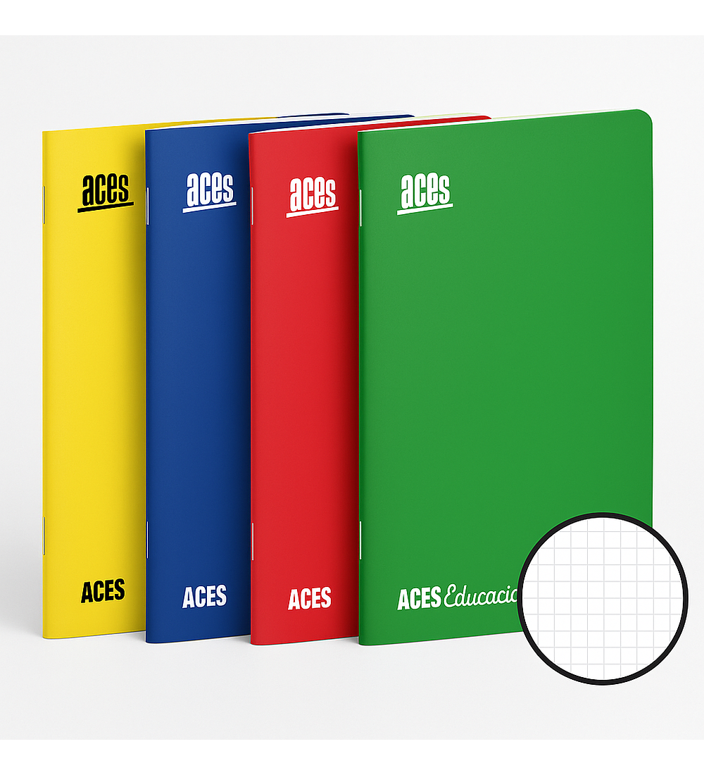 Cuaderno Cuadriculado ACES Deluxe