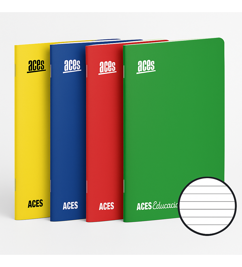 Cuaderno Rayado ACES Deluxe
