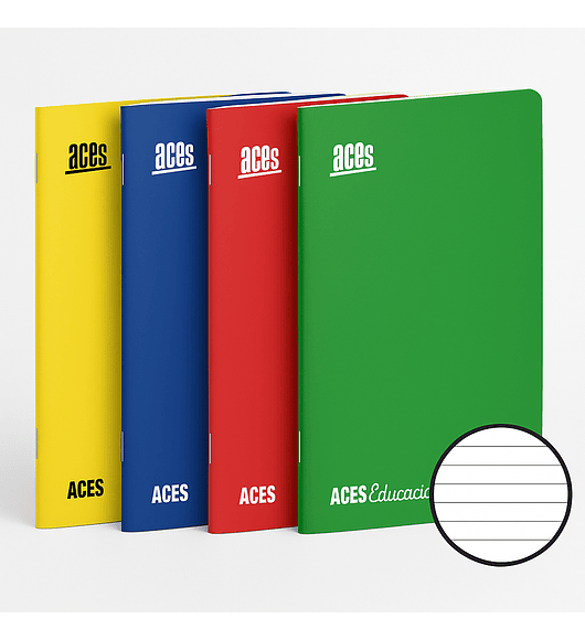 Cuaderno Rayado ACES Deluxe