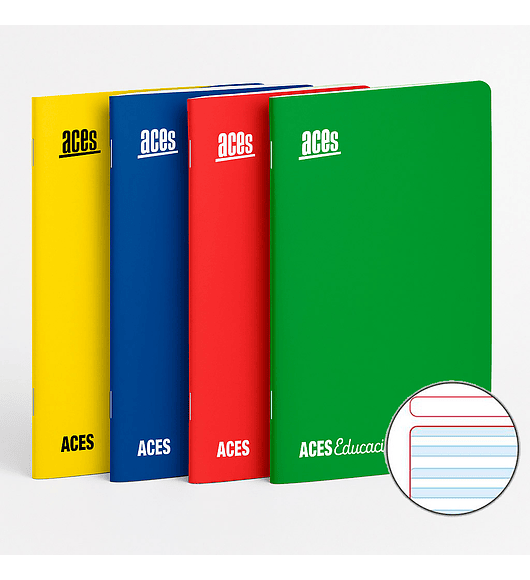 Cuaderno Triple Renglón ACES Deluxe