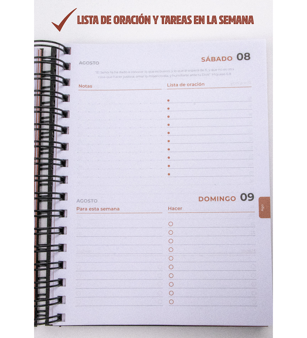 Agendas Promesas 2026 - FLORAL