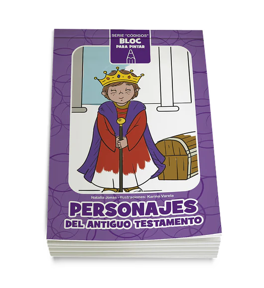 Serie Códigos - Bloc para pintar: Personajes AT 