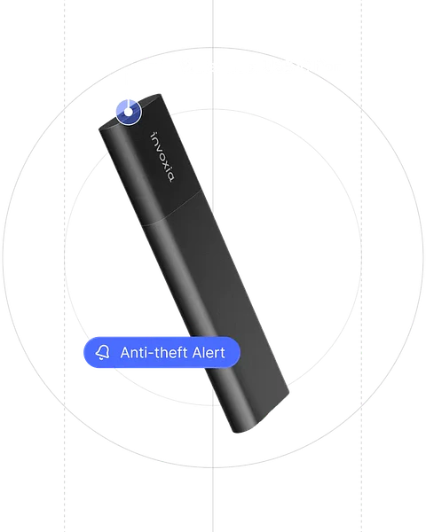 Invoxia GPS Tracker Classic - Compact GPS Locator with Sigfox/LoRa Connectivity and 1-Year Subscription