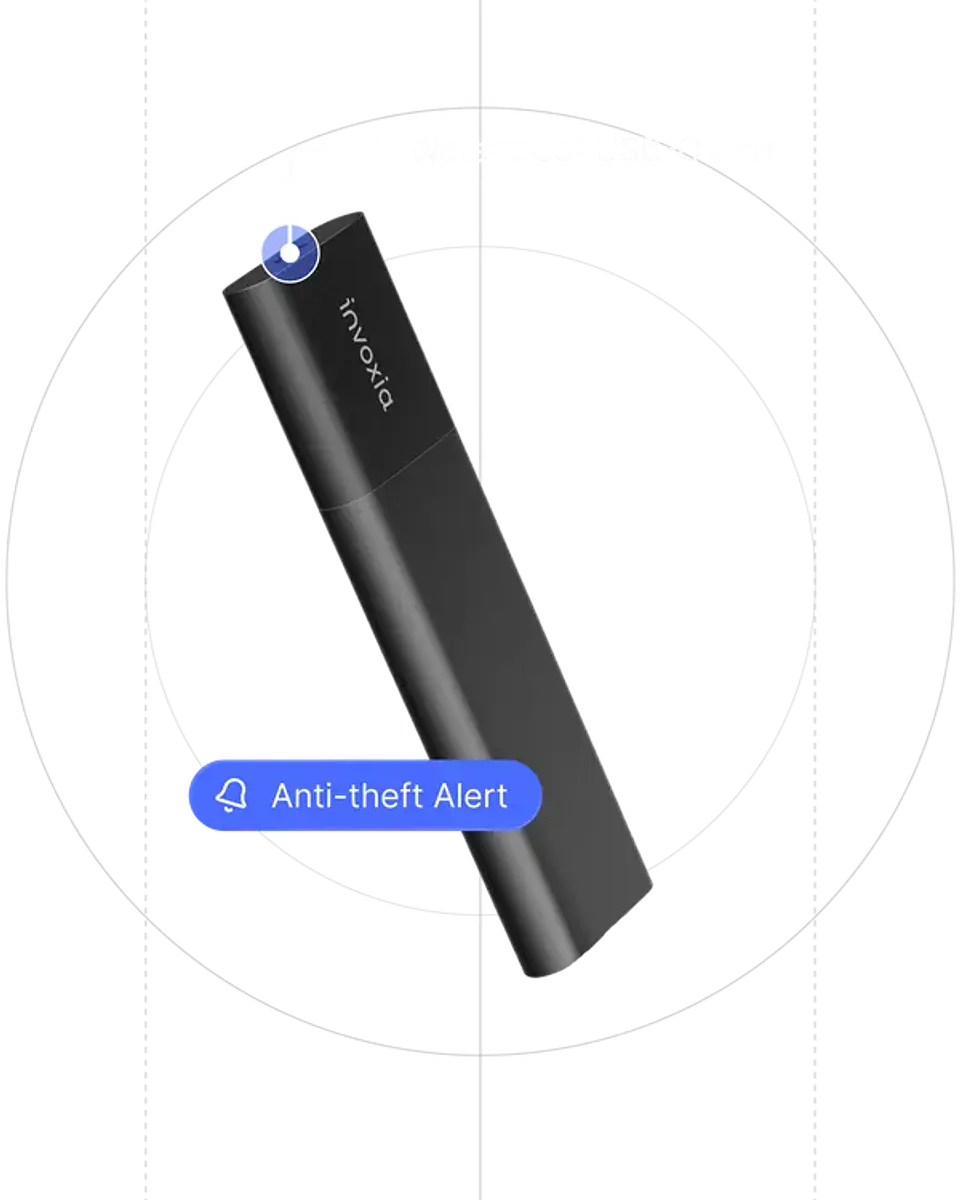 Invoxia GPS Tracker Classic - Compact GPS Locator with Sigfox/LoRa Connectivity and 1-Year Subscription 1