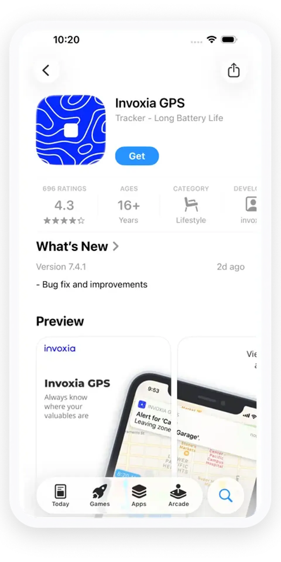 Invoxia GPS Tracker Classic - Compact GPS Locator with Sigfox/LoRa Connectivity and 1-Year Subscription 3