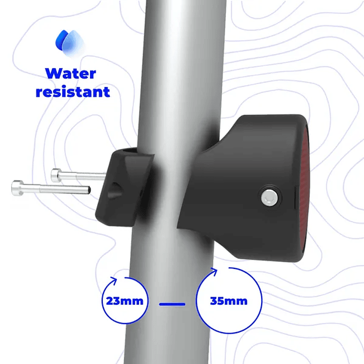 Invoxia Bike Tracker - Localizador GPS para Bicicletas e Trotinetes c/ Conectividade Sigfox/LoRa e Refletor 5