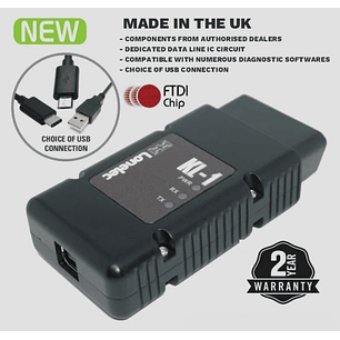 TuneECU FTDI FT232RL Cable + KTM 6‑Pin Adapter — Compatible with KTM 690 / 990 / 1190  USB