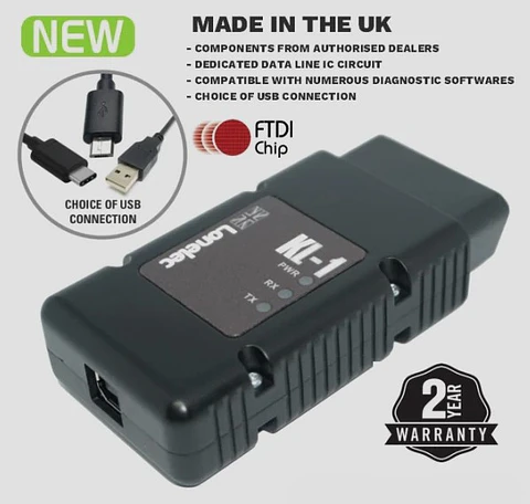 Câble TuneECU FTDI FT232RL + adaptateur KTM 6 broches — Compatible avec KTM 690 / 990 / 1190 USB