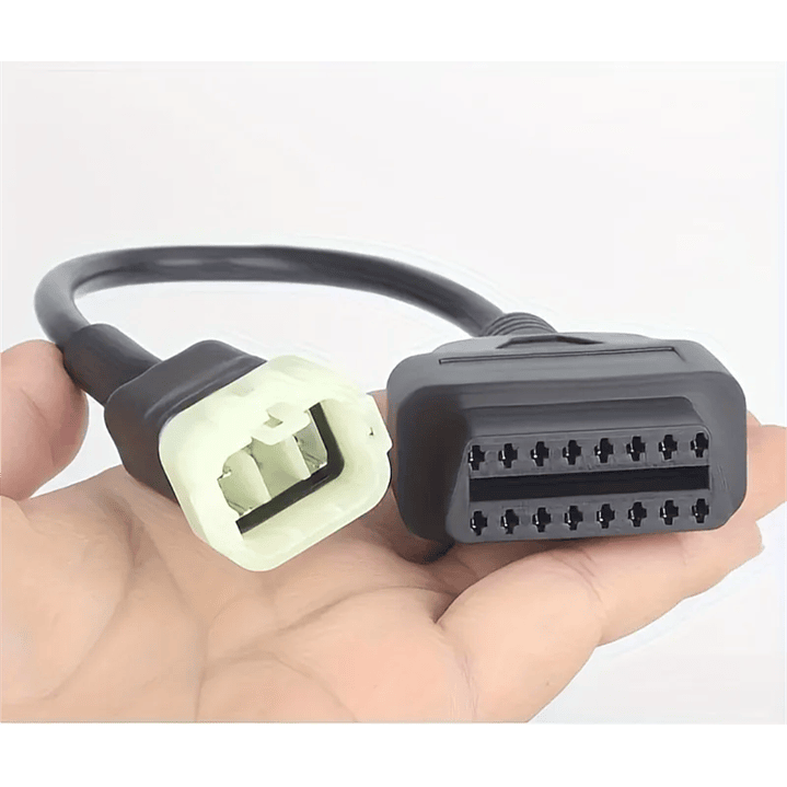 OBD2 to KTM 6‑Pin Diagnostic Adapter Cable 1