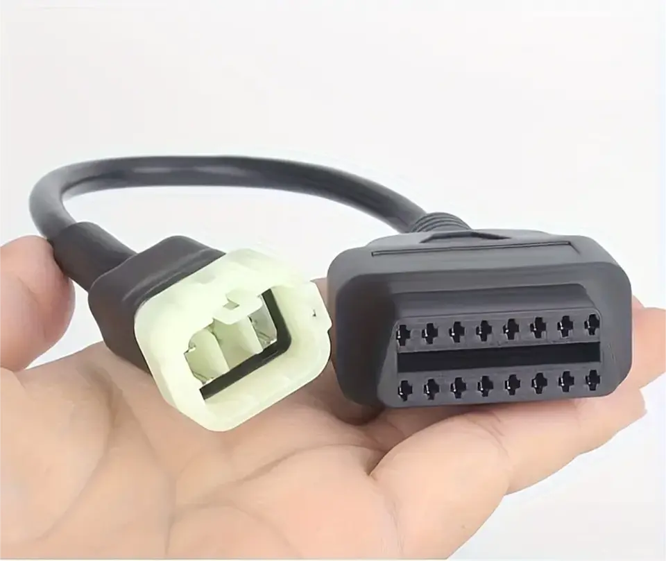OBD2 to KTM 6‑Pin Diagnostic Adapter Cable 1