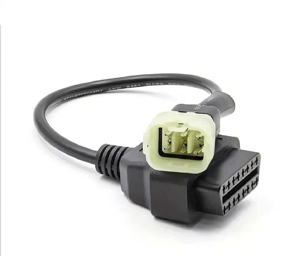 OBD2 to KTM 6‑Pin Diagnostic Adapter Cable 2