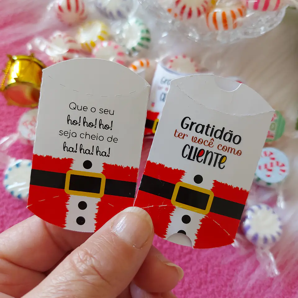 Arquivo de Corte Caixinha Balinha de Natal 2