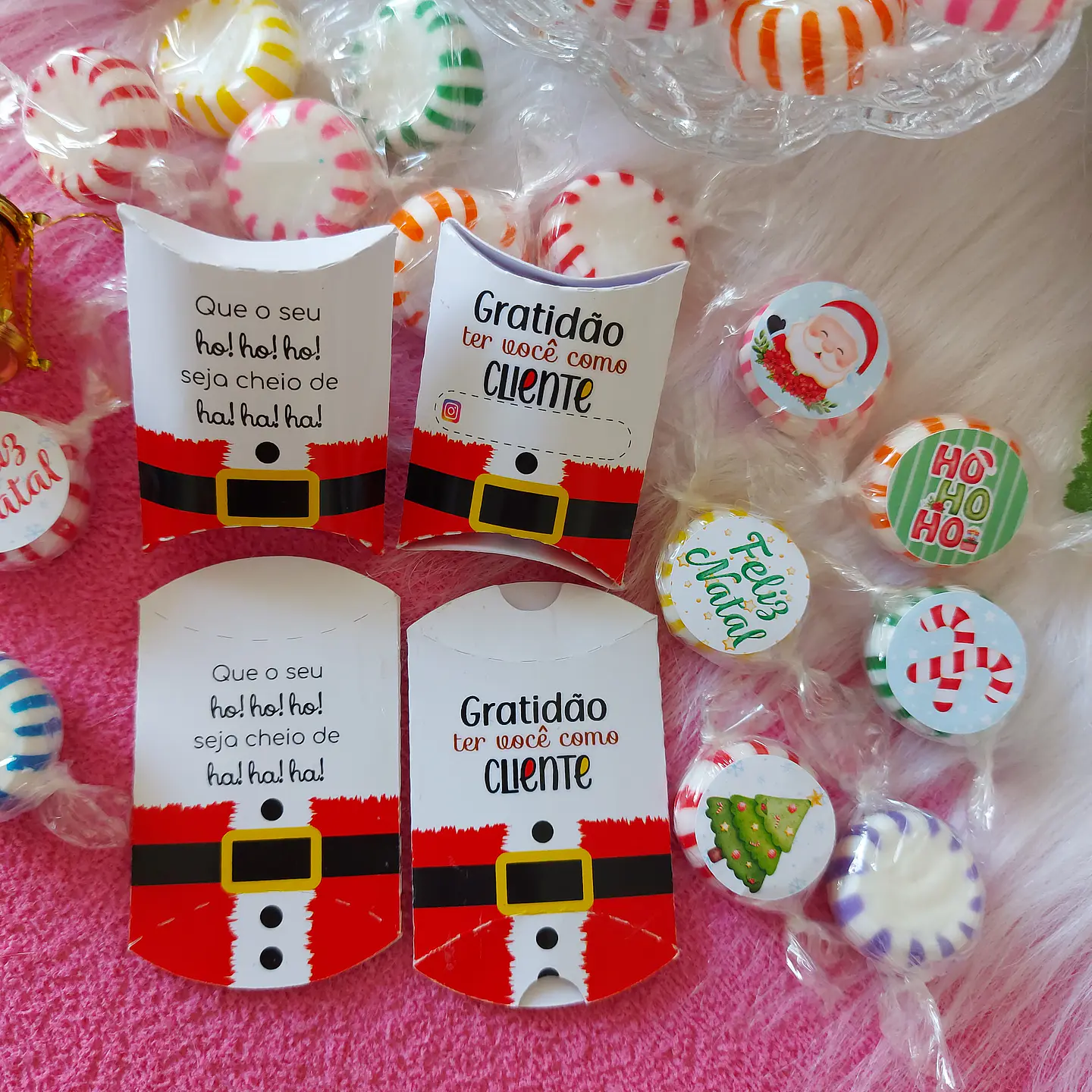 Arquivo de Corte Caixinha Balinha de Natal 1