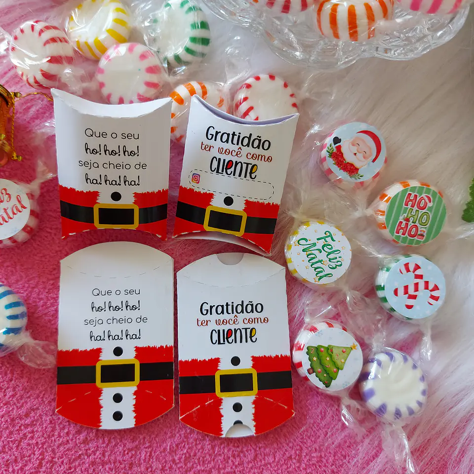 Arquivo de Corte Caixinha Balinha de Natal 1