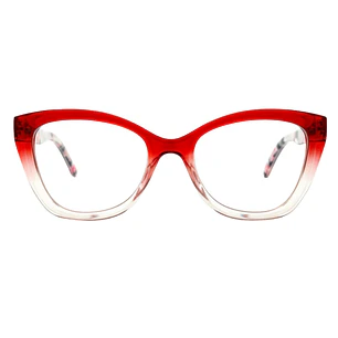 Scarlet Ruby – Lentes de Lectura Presbicia para Mujer Cat-Eye Degradé
