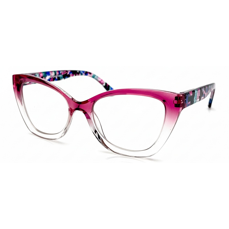 Scarlet Fuchsia – Lentes de Lectura Ópticos para mujer Cat Eye 1
