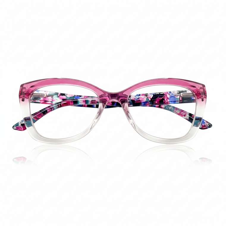 Scarlet Fuchsia – Lentes de Lectura Ópticos para mujer Cat Eye 4