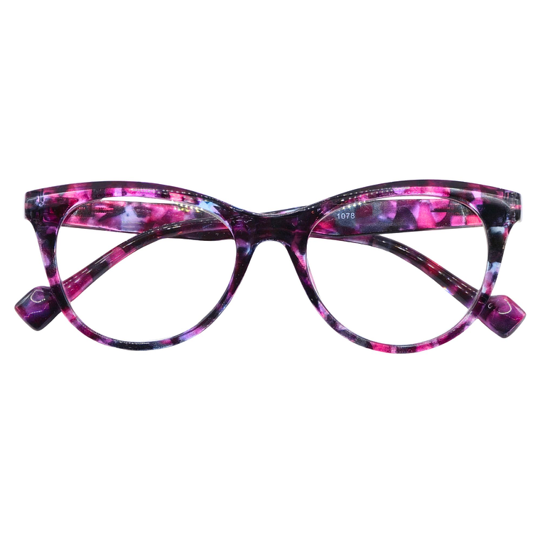 Mosaic Amethyst – Lentes de Lectura Morado Multicolor para Mujer 4