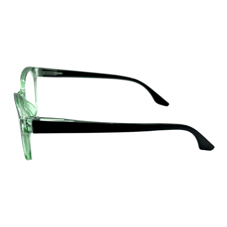 Crystaline Jade – Lentes de Lectura Verde Translúcido para Mujer 3