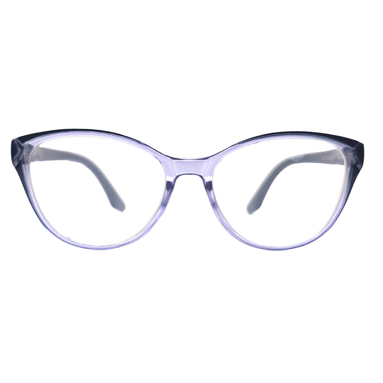 Crystaline Lilac – Lentes de Lectura Morado Translúcido para Mujer 1