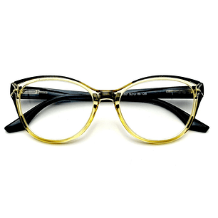 Crystaline Honey – Lentes de Lectura Amarillo Translúcido para Mujer