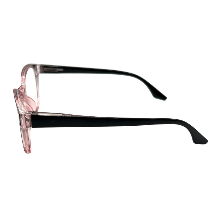 Crystaline Crimson – Lentes de Lectura Rojo Translúcido para Mujer 4