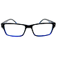Forge Cobalt – Lentes de Lectura Negro/Azul Rectangular para Hombre - Miniatura 1