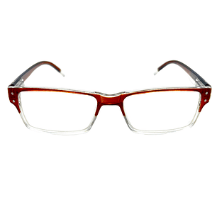 Forge Ember – Lentes de Lectura Café/Transparente Rectangular para Hombre