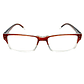 Forge Ember – Lentes de Lectura Café/Transparente Rectangular para Hombre - Miniatura 1