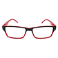 Forge Crimson – Lentes de Lectura Negro/Rojo Rectangular para Hombre - Miniatura 1