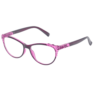 Aurora Pink Crystal – Lentes de Lectura Fucsia Translúcido para Mujer