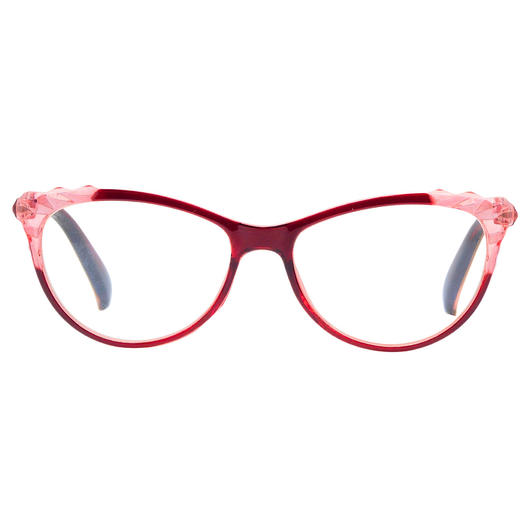 Aurora Ruby Crystal – Lentes de Lectura Rojo Translúcido para Mujer 1