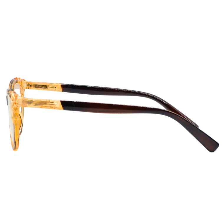 Aurora Amber Crystal – Lentes de Lectura Ámbar Translúcido para Mujer 4