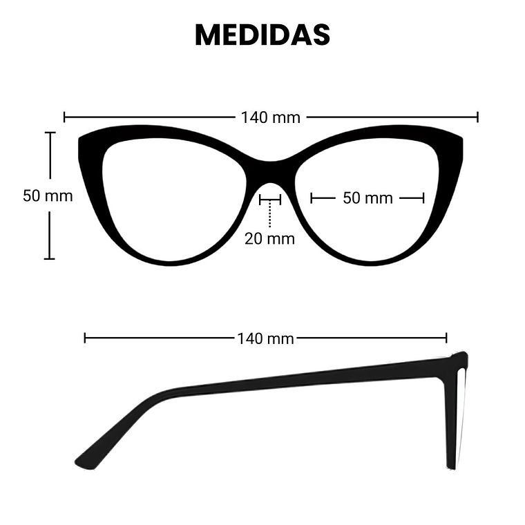 Scarlet Fuchsia – Lentes de Lectura Ópticos para mujer Cat Eye 6