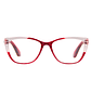 Elara Ruby Crystal – Lentes de Lectura Cat-Eye para Mujer con Filtro Azul - Miniatura 1