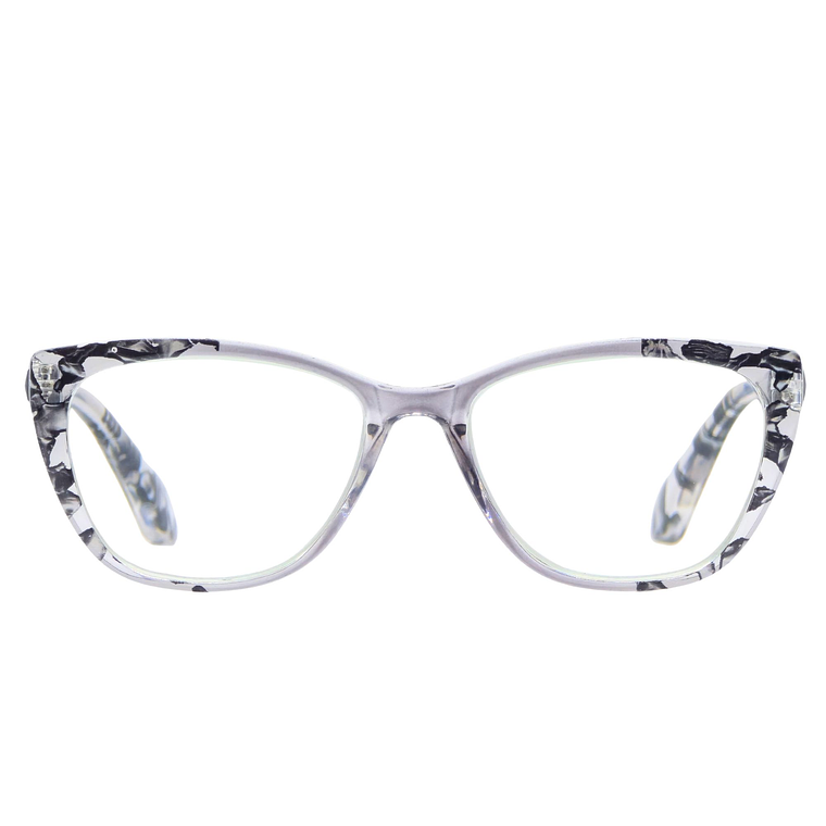 Elara Onyx Marble – Lentes de Lectura Cat-Eye para Mujer con Filtro Azul 1