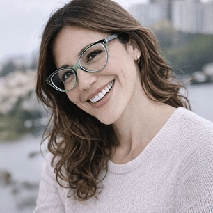 Crystaline Jade – Lentes de Lectura Verde Translúcido para Mujer