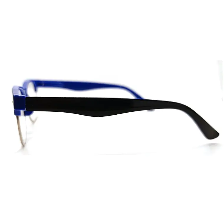 Neo Cobalt Shadow – Lentes de Lectura Vintage Azul/Negro 4