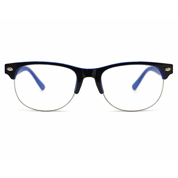 Neo Cobalt Shadow – Lentes de Lectura Vintage Azul/Negro 1