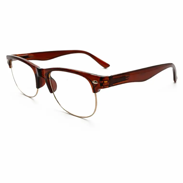 Neo Amber Brown – Lentes de Lectura Vintage Ambar/Cafe 4
