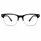 Neo Onyx Black – Lentes de Lectura Vintage Negro - Miniatura 1