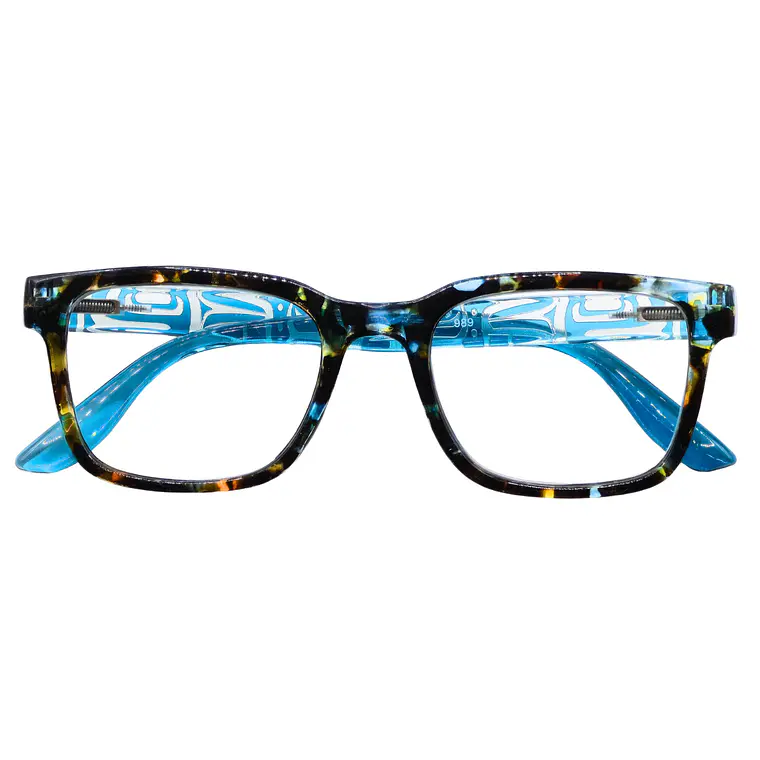 Kaia Cobalt – Lentes de Lectura Turquesa para Mujer 2