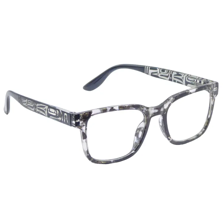 Kaia Graphite – Lentes de Lectura Negro Translúcido para Mujer 3